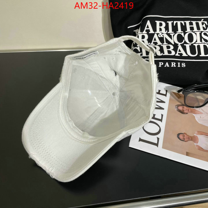 Cap(Hat)-Balenciaga buy best quality replica ID: HA2419 $: 32USD