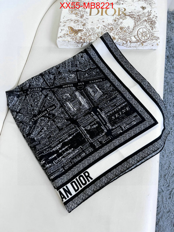 Scarf-Dior perfect quality ID: MB8221 $: 55USD