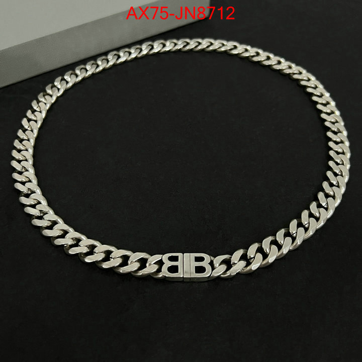 Jewelry-Balenciaga fake aaaaa ID: JN8712 $: 75USD