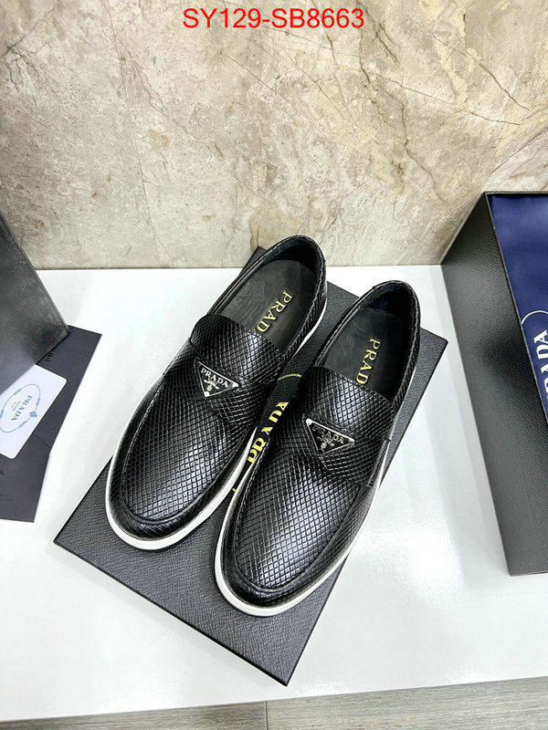 Men shoes-Prada what is a counter quality ID: SB8663 $: 129USD