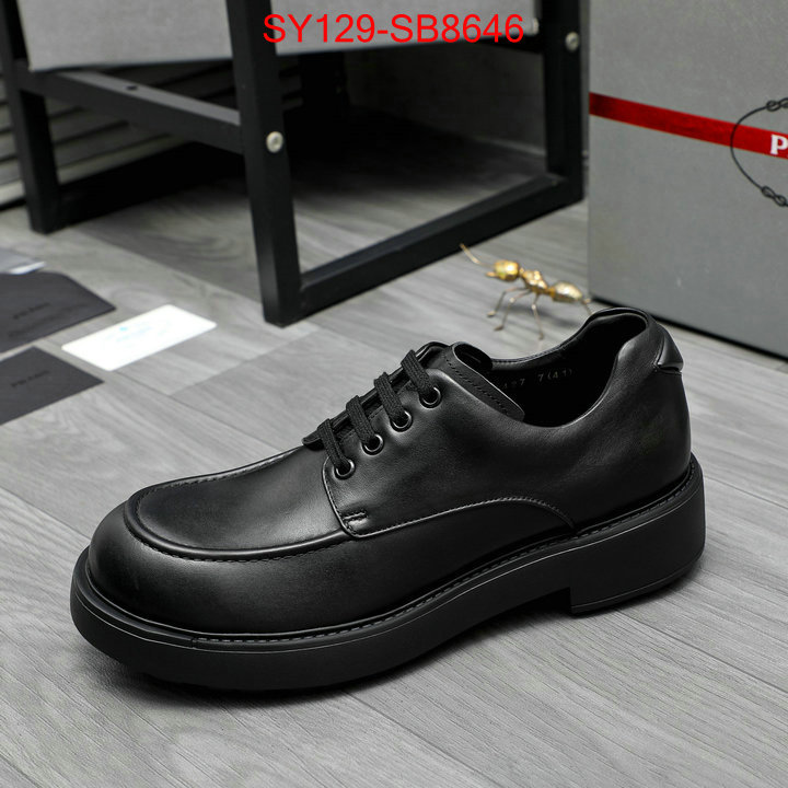 Men shoes-Prada what is top quality replica ID: SB8646 $: 129USD