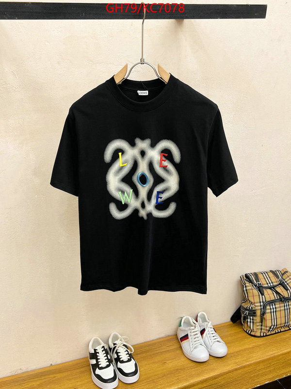 Clothing-Loewe high quality replica ID: KC7078 $: 79USD