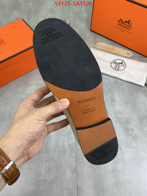 Men Shoes-Hermes supplier in china ID: SA3126 $: 125USD