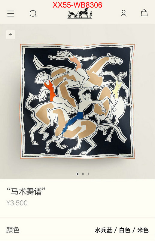 Scarf-Hermes best site for replica ID: MB8306 $: 55USD