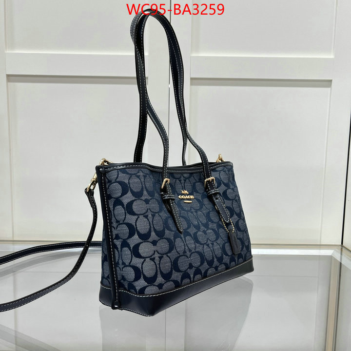 Coach Bags(4A)-Handbag- high quality happy copy ID: BA3259 $: 95USD,