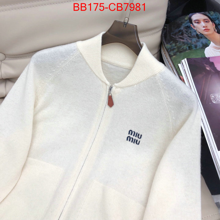 Clothing-MIU MIU unsurpassed quality ID: CB7981 $: 175USD