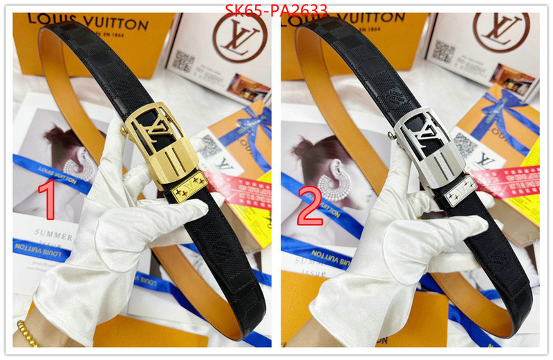 Belts-LV 2024 luxury replicas ID: PA2633 $: 65USD