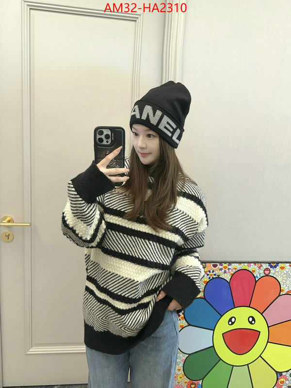 Cap (Hat)-Chanel where quality designer replica ID: HA2310 $: 32USD