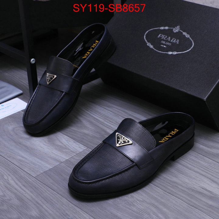 Men shoes-Prada top quality designer replica ID: SB8657 $: 119USD