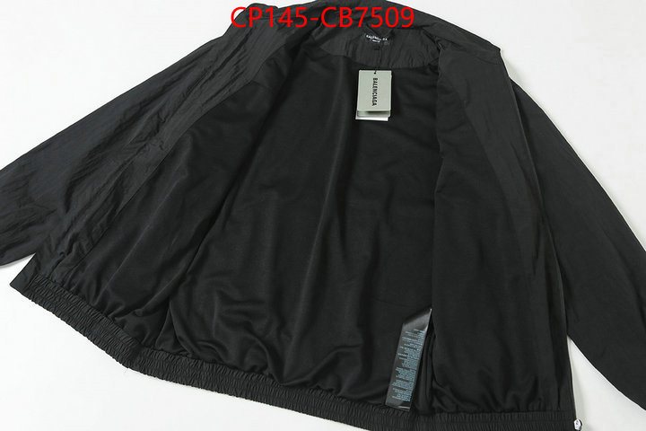 Clothing-Balenciaga luxury 7 star replica ID: CB7509