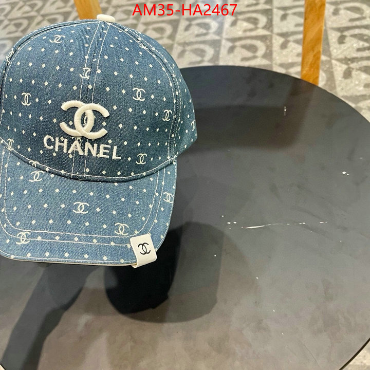 Cap (Hat)-Chanel designer 1:1 replica ID: HA2467 $: 35USD