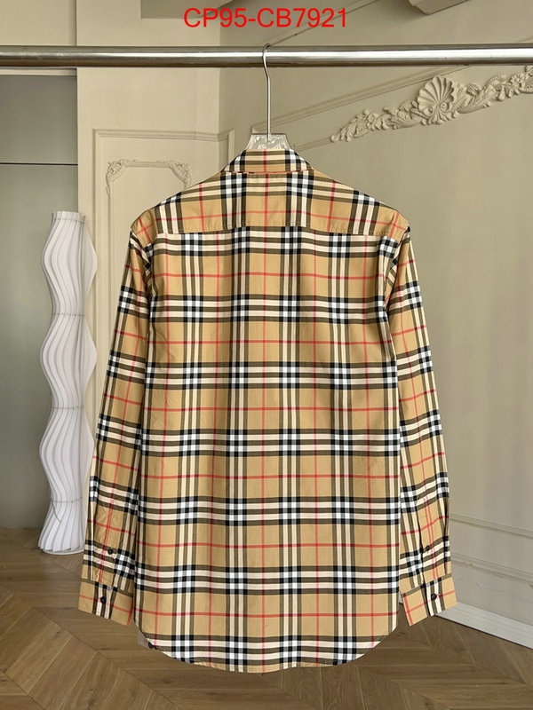 Clothing-Burberry top quality replica ID: CB7921 $: 95USD