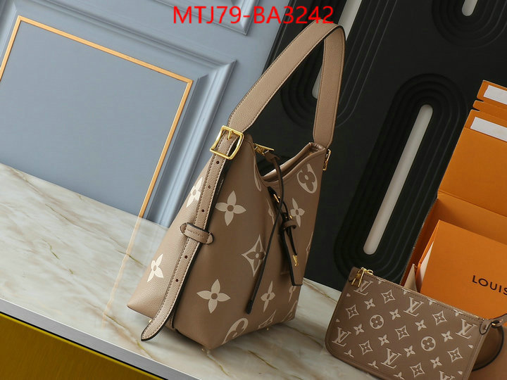 LV Bags(4A)-Handbag Collection- how can i find replica ID: BA3242 $: 79USD,