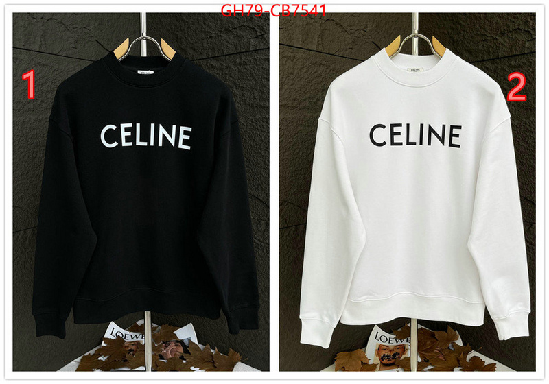 Clothing-Celine top quality website ID: CB7541 $: 79USD