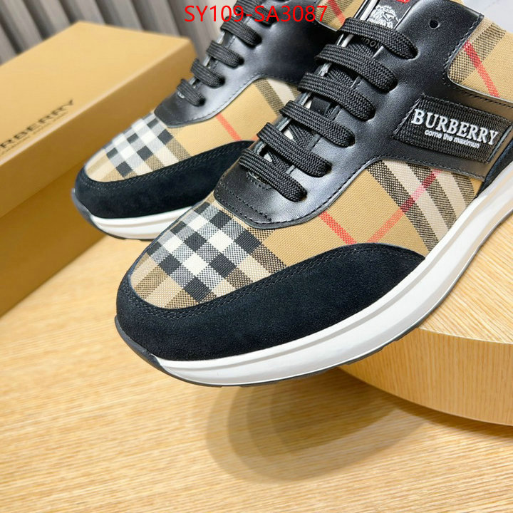 Men Shoes-Burberry buy aaaaa cheap ID: SA3087 $: 109USD