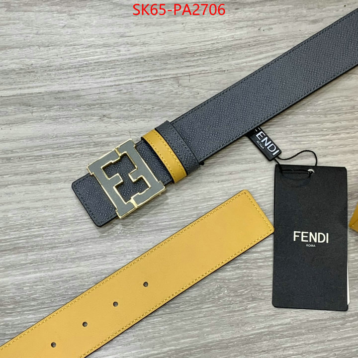 Belts-Fendi knockoff highest quality ID:PA2706 $: 65USD