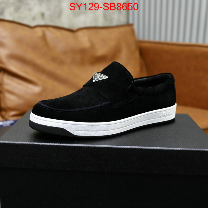 Men shoes-Prada 1:1 replica ID: SB8650 $: 129USD