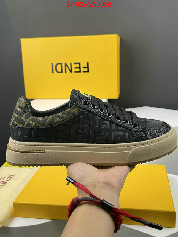 Men Shoes-Fendi replica for cheap ID: SA3098 $: 105USD