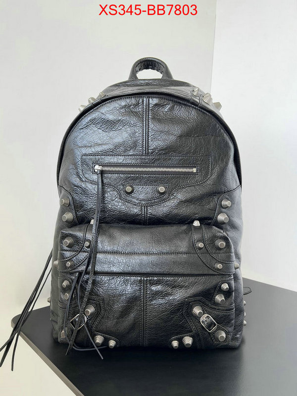 Balenciaga Bags(TOP)-Backpack- we offer ID: BB7803 $: 345USD,