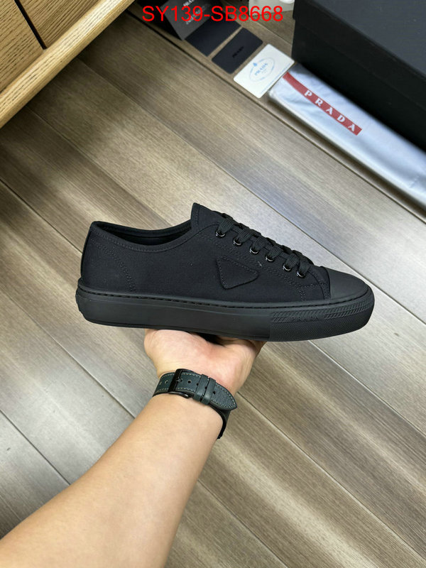 Men shoes-Prada wholesale designer shop ID: SB8668 $: 139USD