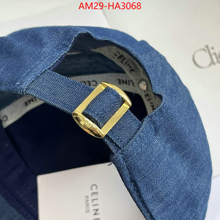 Cap(Hat)-Celine what is a 1:1 replica ID: HA3068 $: 29USD