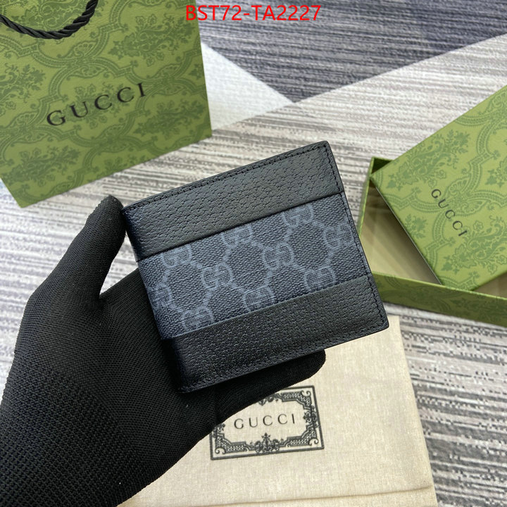 Gucci Bags(TOP)-Wallet- most desired ID: TA2227 $: 72USD,