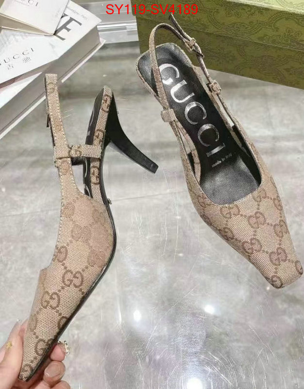 Women Shoes-Gucci buy top high quality replica ID: SV4189 $: 119USD