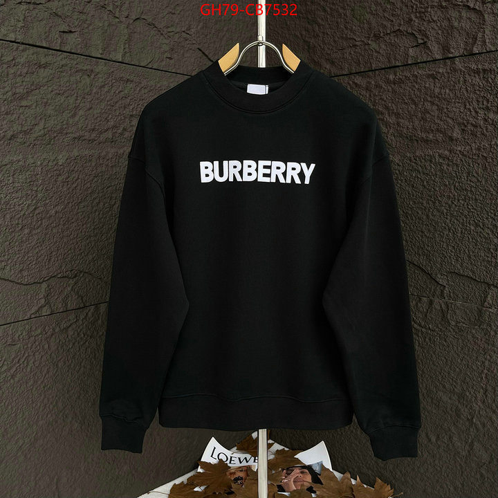 Clothing-Burberry 7 star collection ID: CB7532 $: 79USD