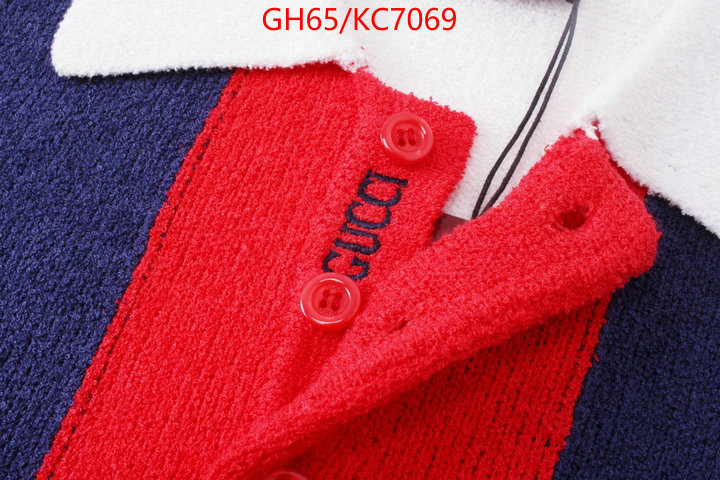 Clothing-Gucci high-end designer ID: KC7069 $: 65USD