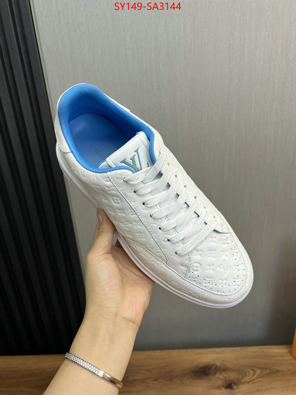 Men Shoes-LV aaaaa+ class replica ID: SA3144 $: 149USD