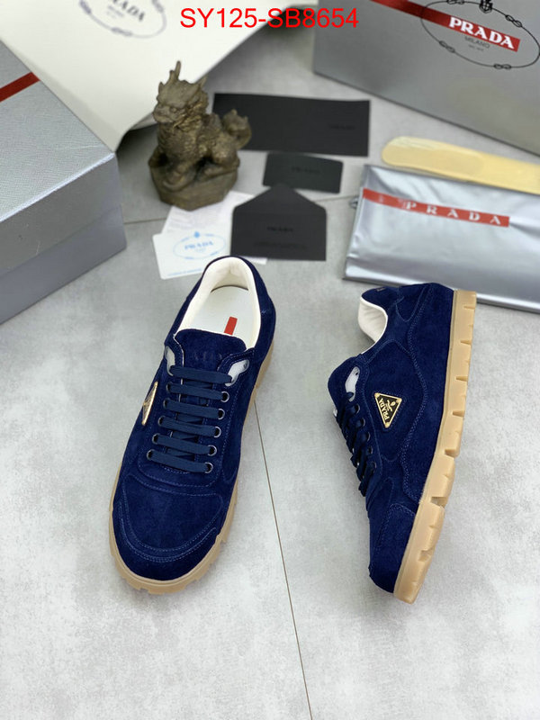 Men shoes-Prada high quality online ID: SB8654 $: 125USD