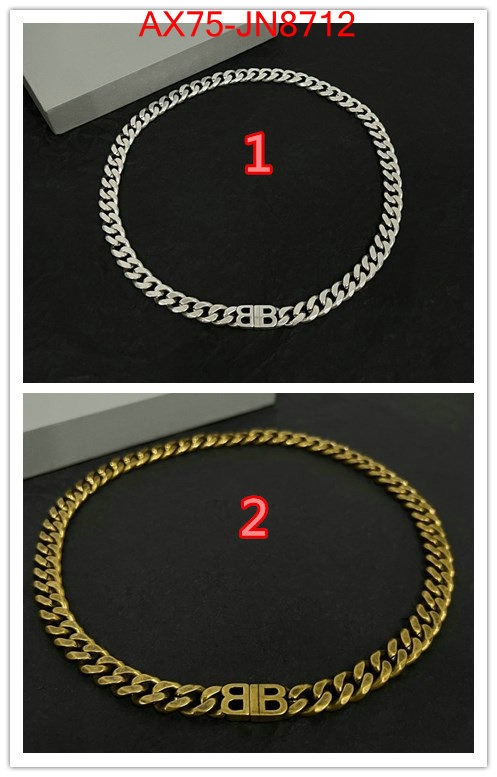 Jewelry-Balenciaga fake aaaaa ID: JN8712 $: 75USD