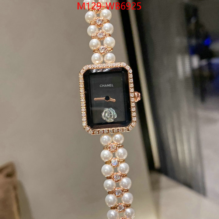 Watch(4A)-Chanel buy cheap replica ID: WB6925 $: 129USD