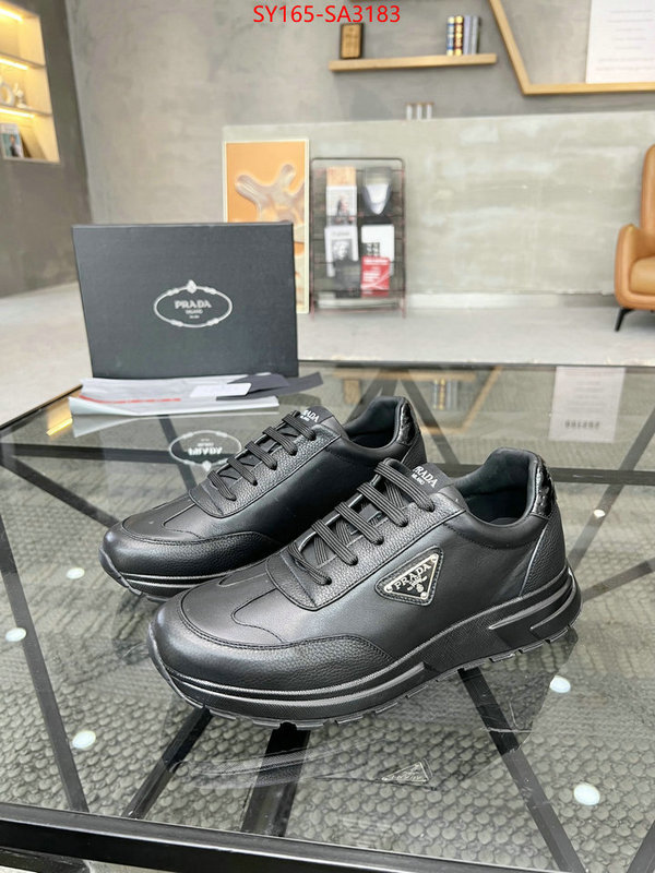 Men shoes-Prada styles & where to buy ID: SA3183 $: 165USD