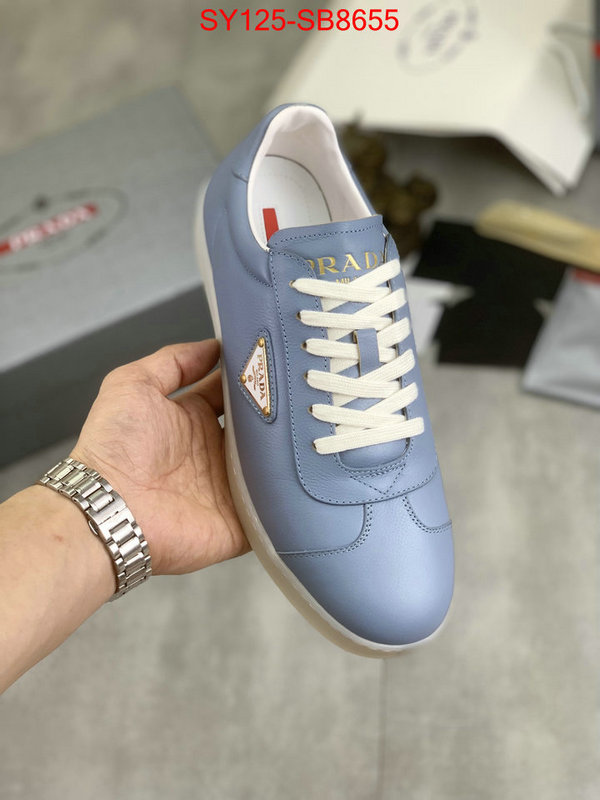 Men shoes-Prada sell high quality ID: SB8655 $: 125USD