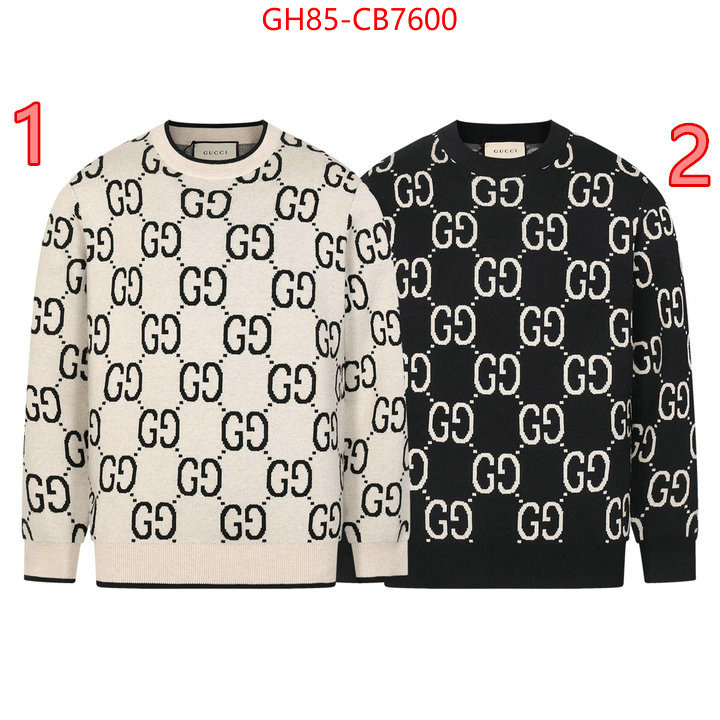 Clothing-Gucci where should i buy to receive ID: CB7600 $: 85USD