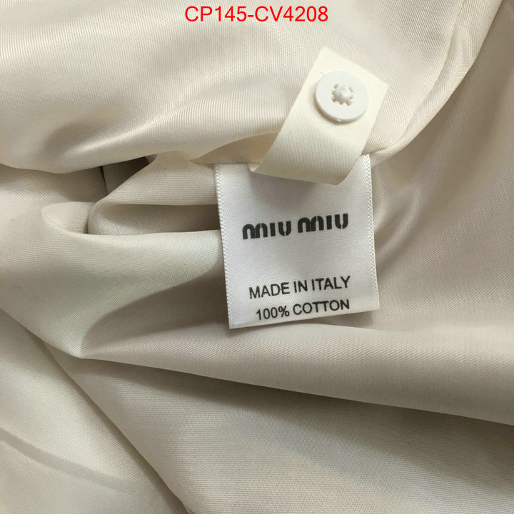 Clothing-MIU MIU perfect replica ID: CV4208