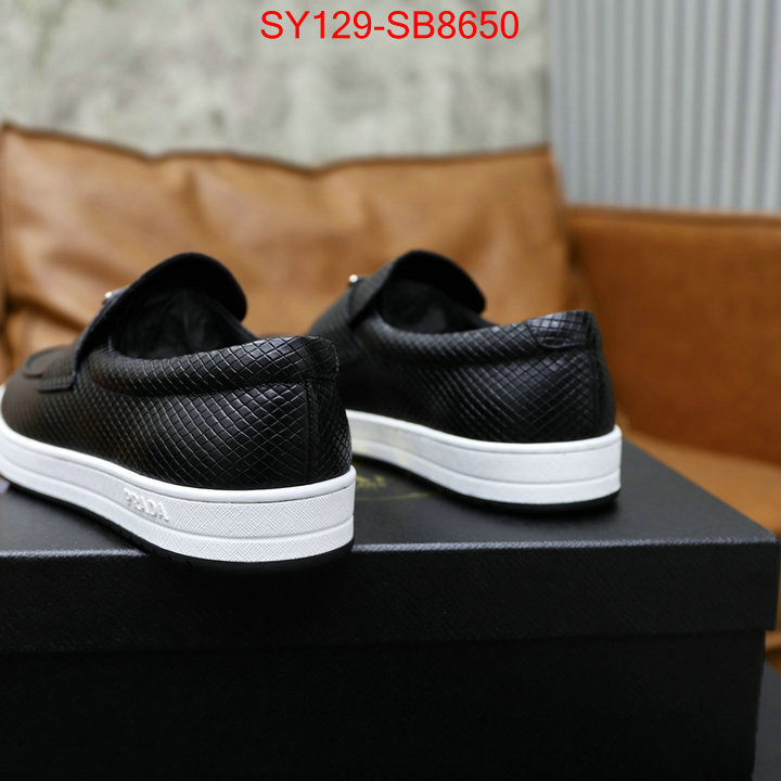 Men shoes-Prada 1:1 replica ID: SB8650 $: 129USD