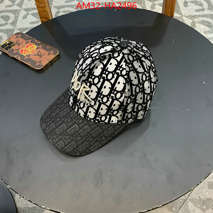 Cap (Hat)-Dior customize best quality replica ID: HA2496 $: 32USD