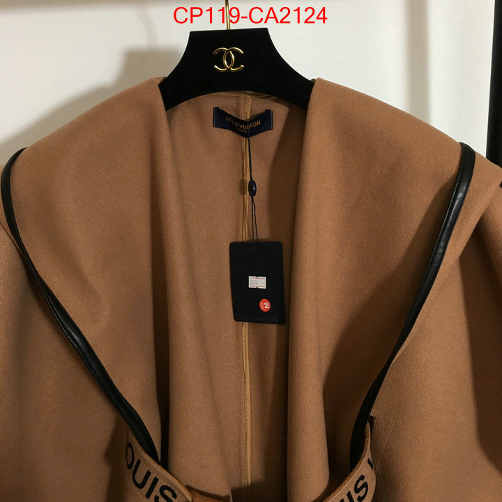 Clothing-LV fake designer ID: CA2124 $: 119USD