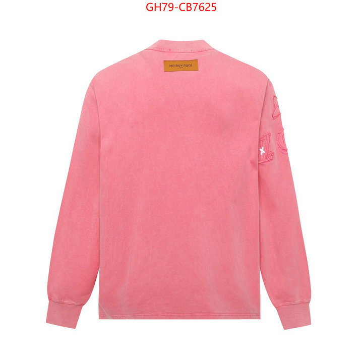 Clothing-LV top brands like ID: CB7625 $: 79USD