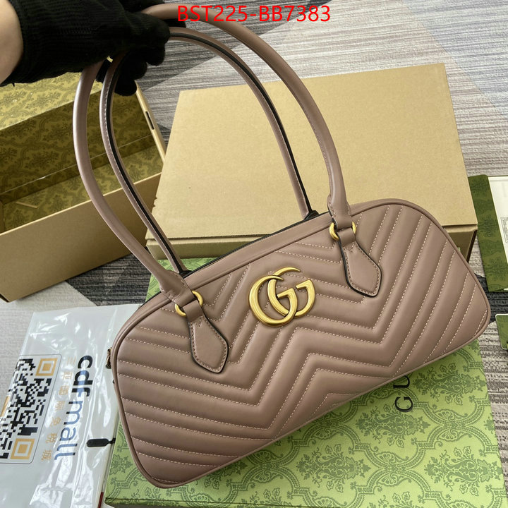 Gucci Bags(TOP)-Marmont replica aaaaa designer ID: BB7383 $: 225USD,