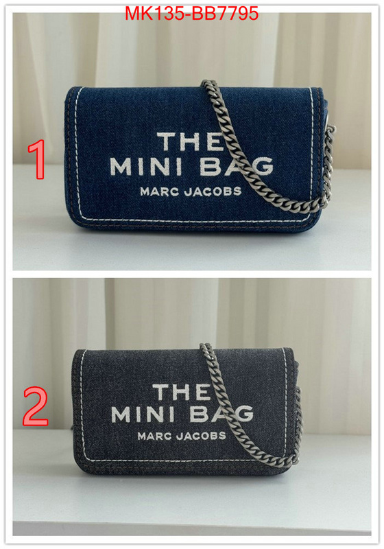 Marc Jacobs Bags(TOP)-Crossbody- best designer replica ID: BB7795 $: 135USD,