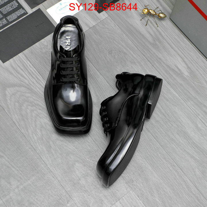 Men shoes-Prada knockoff highest quality ID: SB8644 $: 129USD