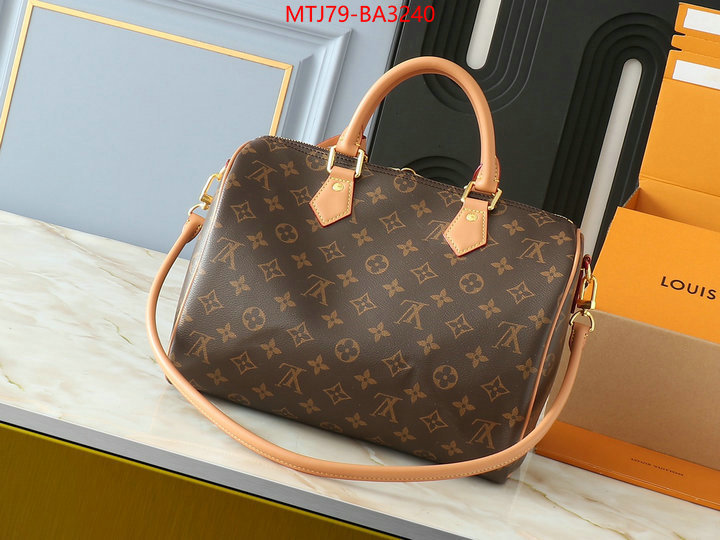 LV Bags(4A)-Speedy- 2024 replica ID: BA3240 $: 79USD,