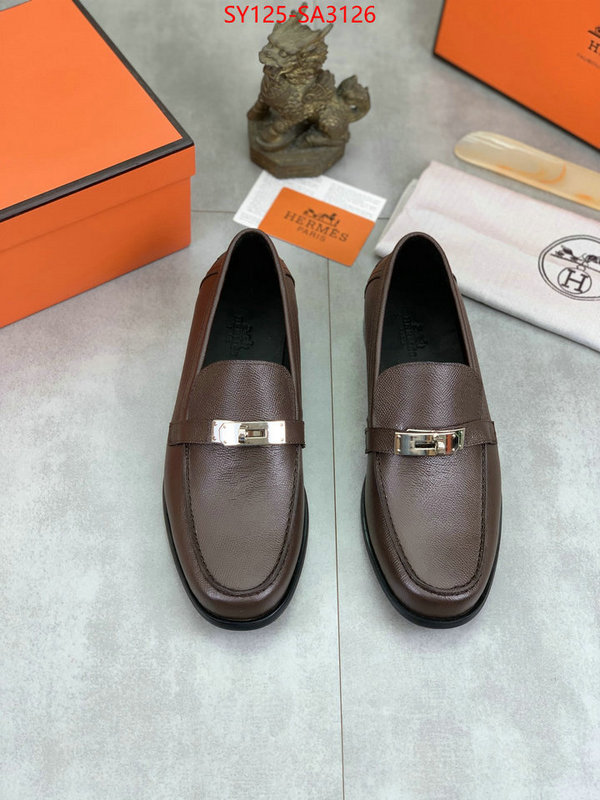 Men Shoes-Hermes supplier in china ID: SA3126 $: 125USD