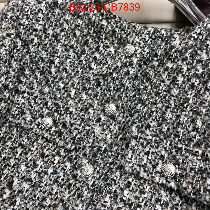 Clothing-Chanel counter quality ID: CB7839 $: 225USD