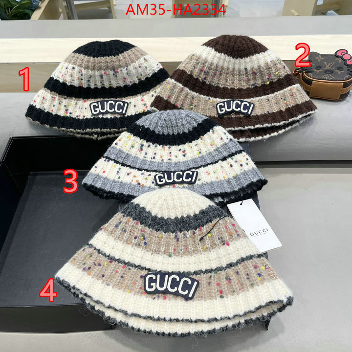 Cap(Hat)-Gucci exclusive cheap ID: HA2334 $: 35USD