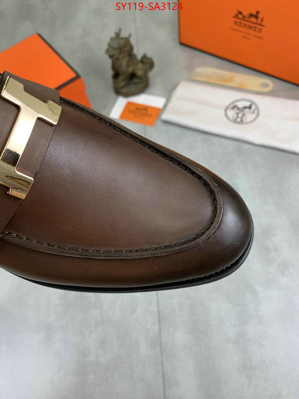 Men Shoes-Hermes designer fake ID: SA3124 $: 119USD