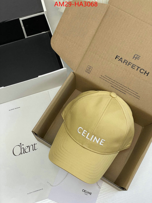 Cap(Hat)-Celine what is a 1:1 replica ID: HA3068 $: 29USD